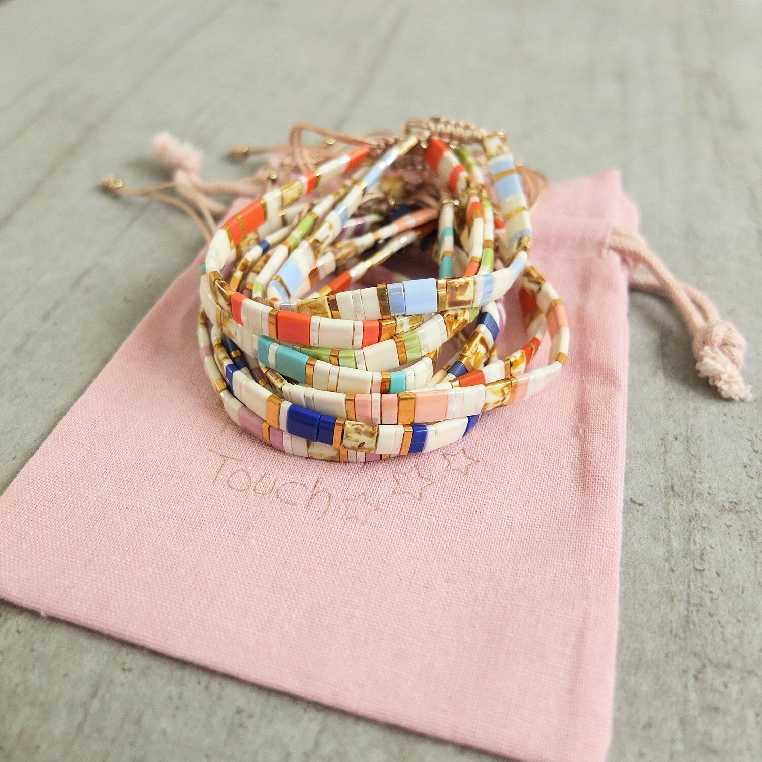 Bracelet Tilas bicolore, coloris 2