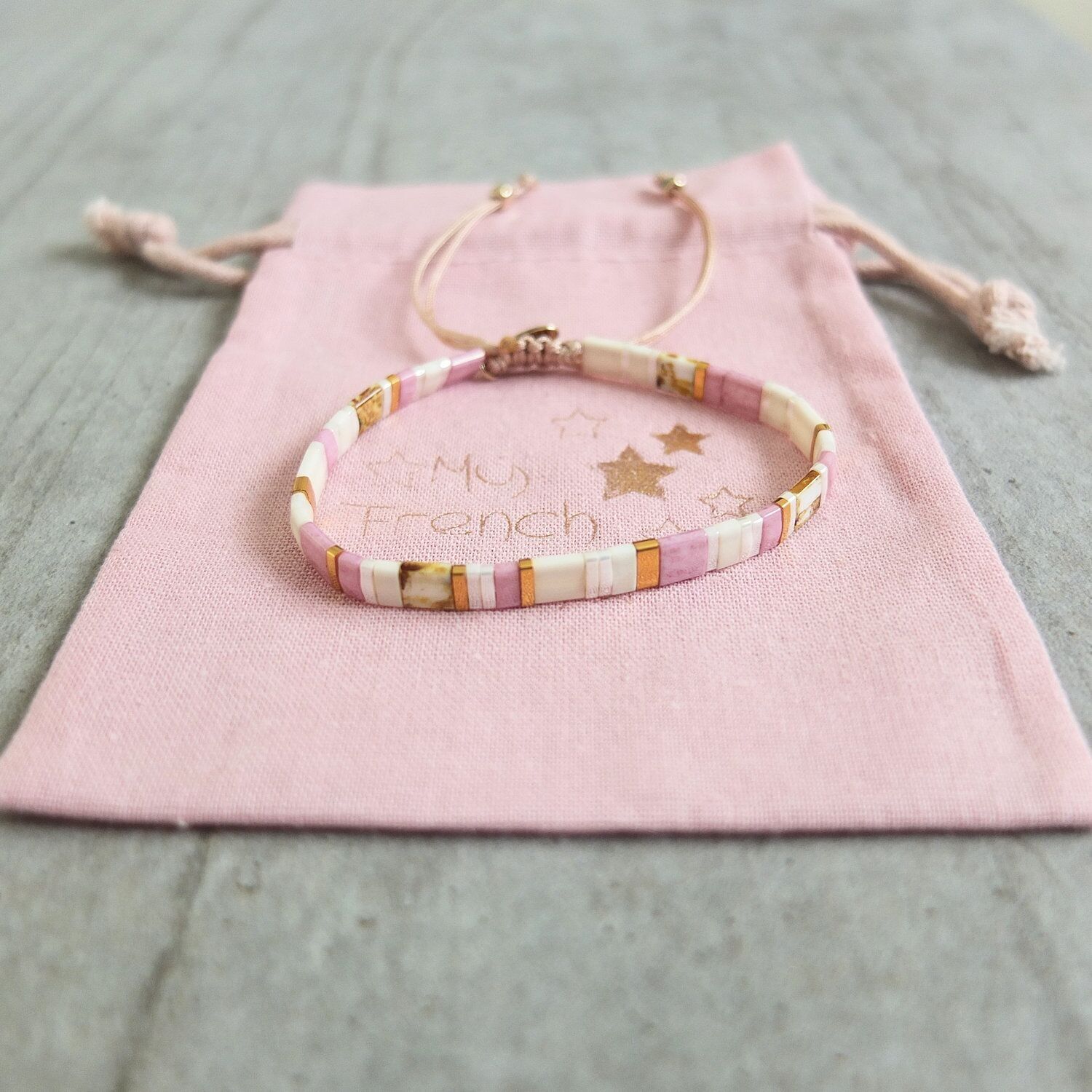 Bracelet Tilas bicolore, coloris 3