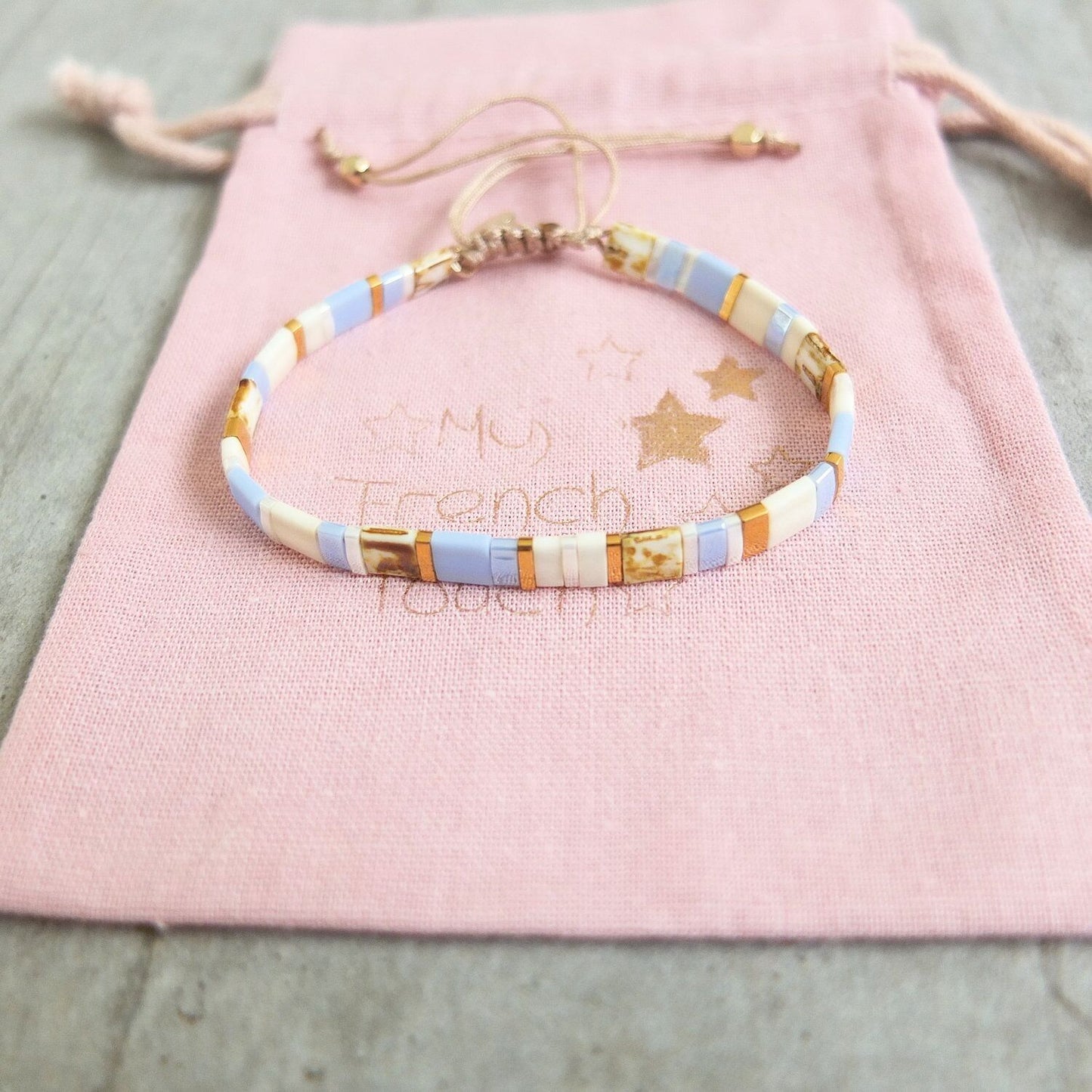 Bracelet Tilas bicolore, coloris 4