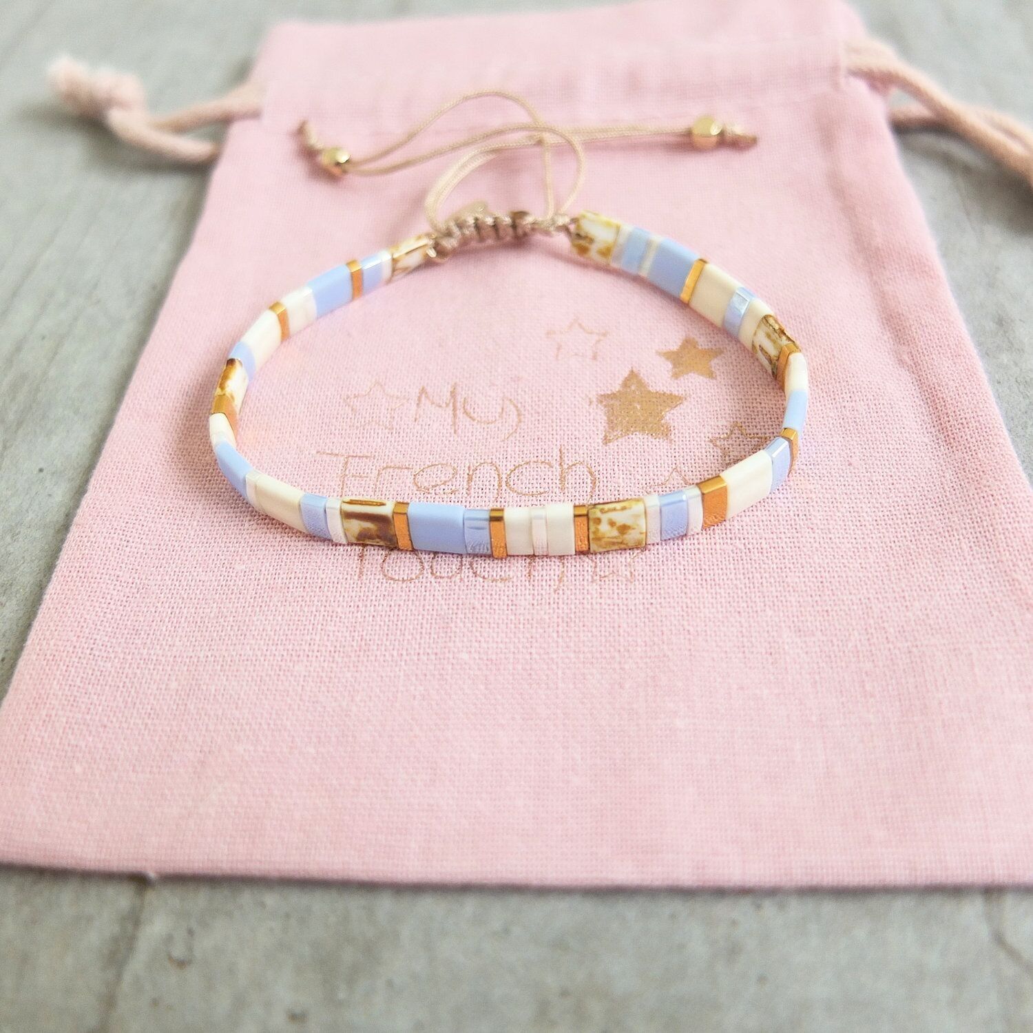 Bracelet Tilas bicolore, coloris 4